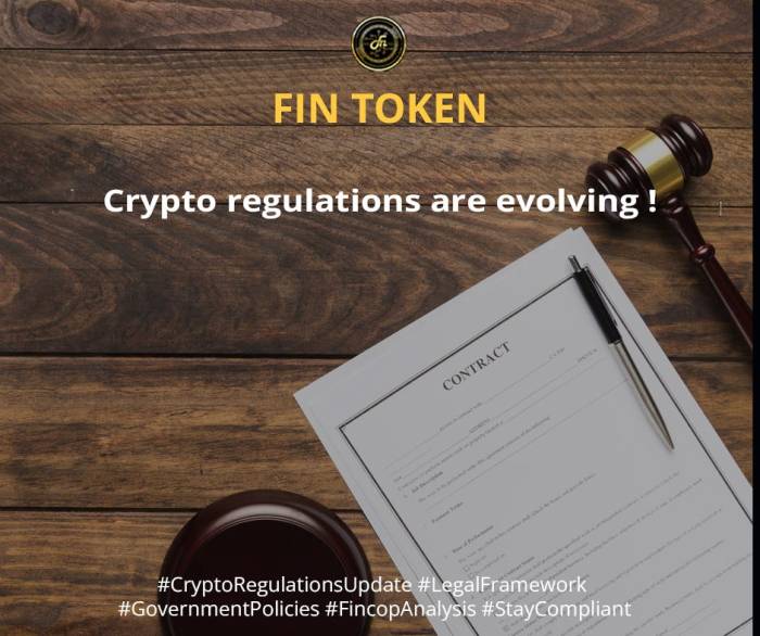 Cryptocurrencies regulations publication