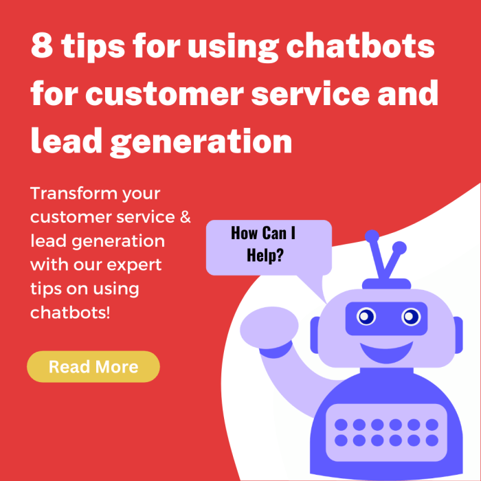 How to use chatbots to improve customer service and lead generation