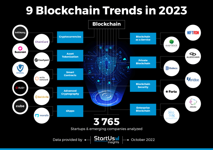 What are the future trends in blockchain technology?