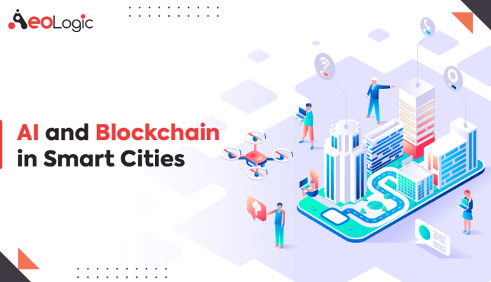 Smart blockchain implementation cities