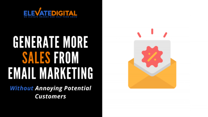 How to use email marketing to increase sales