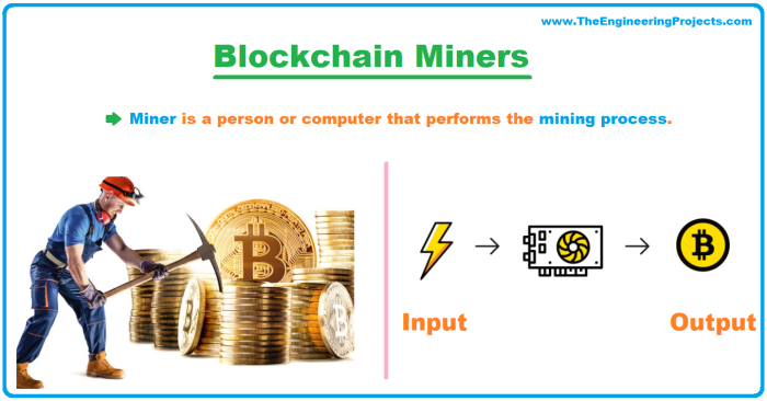 Understanding the role of miners in maintaining the security of blockchain networks.